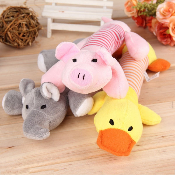 Pet Chew Squeaker Squeaky Plush Toys