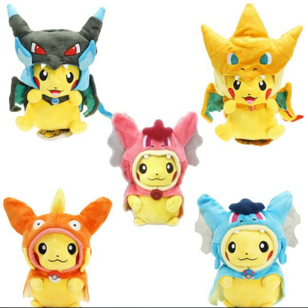 Pikachu Mega Charizard Cotton Stuffed Toys